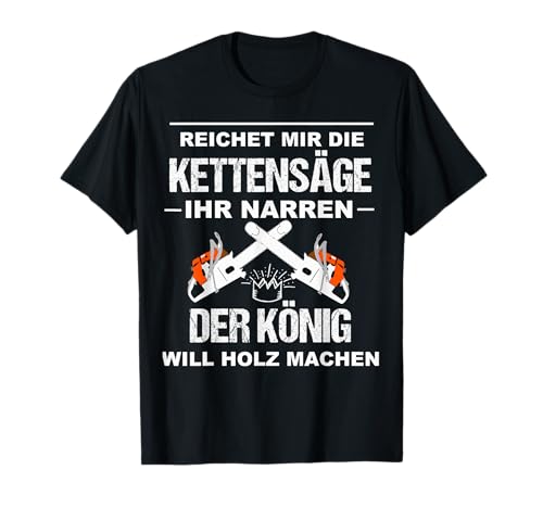 Herren Waldarbeiter Holzfäller Outfit Forstwirt Fun Idee T-Shirt Herren Waldarbeiter Holzfäller Outfit Forstwirt Fun Idee T-Shirt von Kettensage