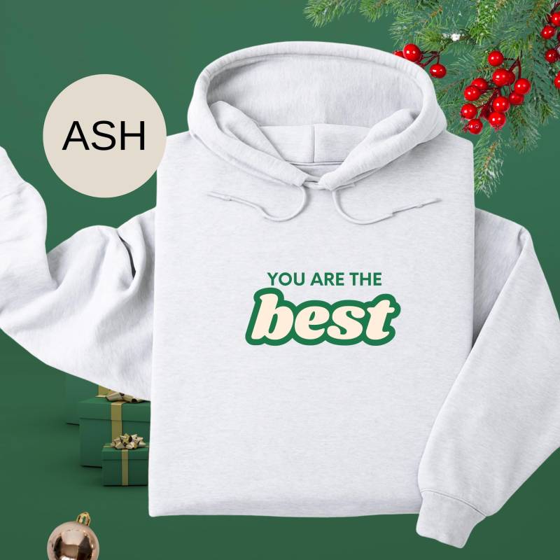 Beste Mama Papa Freunde Hoodie, Kuscheliger Gemütlicher Pullover, Weihnachts Perfect X-Mas Gift Geschenkidee, Familiy Matching Pulli von KetterArtDesign