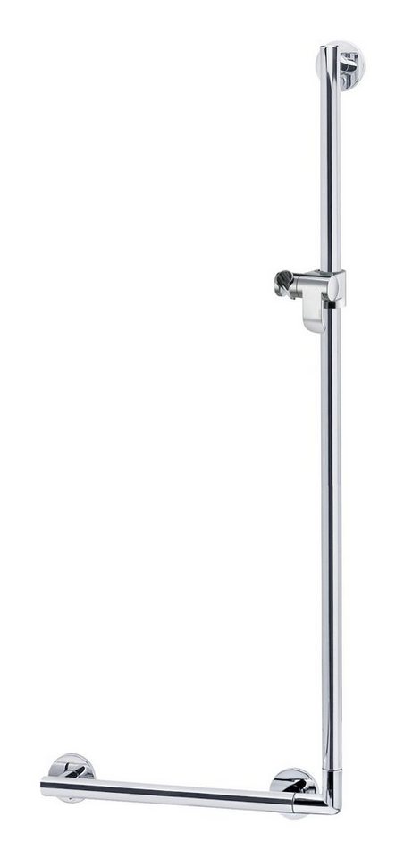 Keuco Badewannengriff Plan / Plan Care, Care Winkelgriff mit Brausehalter 565 x 1265 x 90 mm von Keuco