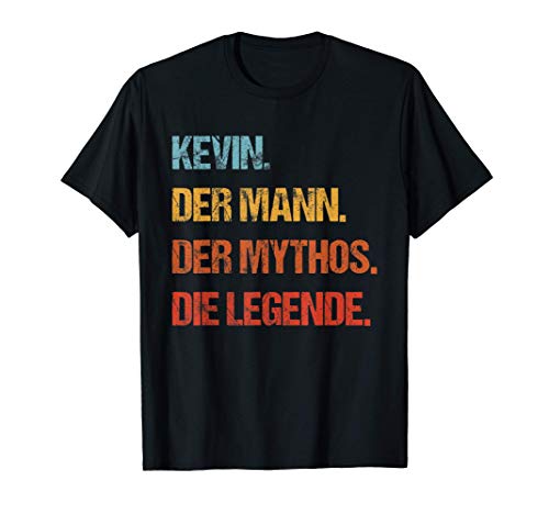 Herren Kevin Der Mann Der Mythos Die Legende Geschenk Vorname T-Shirt Herren Kevin Der Mann Der Mythos Die Legende Geschenk Vorname T-Shirt von Kevin der Mann der Mythos die Legende Shirts