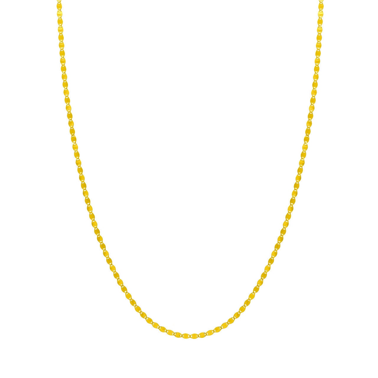 14K Solid Gelb, Weißgold 2, 70 Mm Valentino Kette Halskette 16 , 18 "', 20 24 " - Meistverkaufte Perfekte Geschenk 14K Solid Gelb, Weißgold 2, 70 Mm Valentino Kette Halskette 16 , 18 "', 20 24 " - Meistverkaufte Perfekte Geschenk von Kevinjewelry