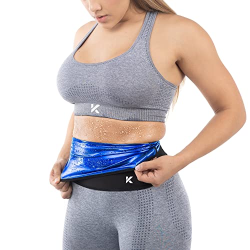 Kewlioo Damen Heat Trapping Waist Toner Cincher - Sweat Body Trainer - Neoprenfrei Thermo Shapewear Compression Trimmer, Schwarz, Large von Kewlioo