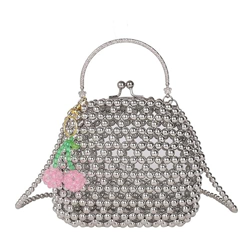 Kexpery Abendtaschen in Perlen for Frauen elegantes Schultergurt mit angehängten gestrickten Umhängetaschen Perlenbeutel Kexpery Abendtaschen in Perlen for Frauen elegantes Schultergurt mit angehängten gestrickten Umhängetaschen Perlenbeutel von Kexpery