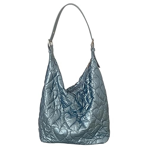 Kexpery Damen-Handtaschen, Geldbörsen, wasserdicht, gesteppt, Gitter, Party-Tragetasche mit Reißverschluss, modisch, platzsparend, solide, große Kapazität, leicht, für von Kexpery