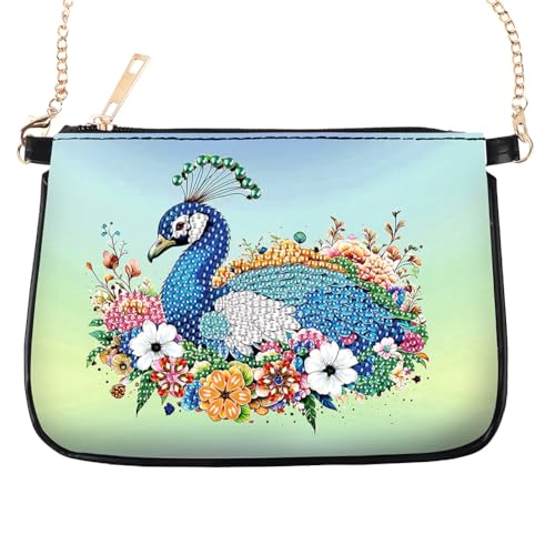 Kexpery Diy 5d diy diy bag entzückender Stickdiamant mit farbenfrohen Muster Personalisierte Handtaschen for Frauen von Kexpery