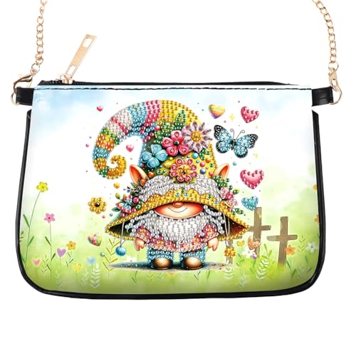 Kexpery Diy 5d diy diy bag entzückender Stickdiamant mit farbenfrohen Muster Personalisierte Handtaschen for Frauen von Kexpery