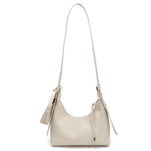 Kexpery Frauenbananentasche pu weiche Farbe kompaktes Schulter -Futter for Reiseeinkäufe und Arbeiten von Kexpery