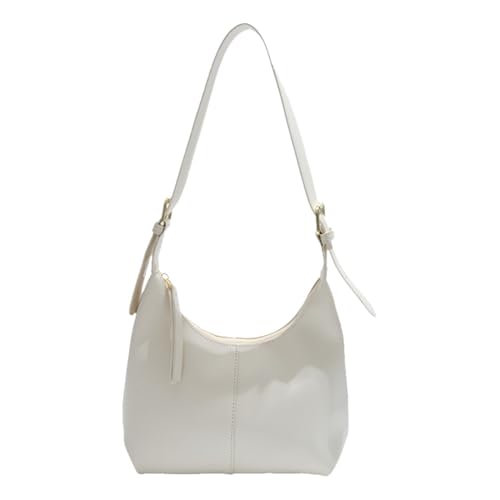 Kexpery Handtasche aus PU mit Griff oben, lässig, für Damen und Mädchen, weiß von Kexpery