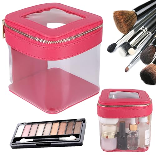 Kexpery Kulturbeutel für Damen, transparent, Wasch- und Make-up-Tasche, Flughafen-Sicherheits-Flüssigkeitsbeutel, tragbar, wasserdicht, Flüssigkeits-Kulturbeutel, Reisezubehör, Urlaubs- für von Kexpery