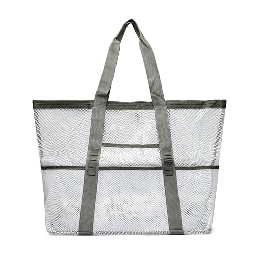 Kexpery Mesh Beach Bag Geräumige Umhängetasche mit Taschen Pooltasche for Frauen praktische und elegante Urlaubstasche Kexpery Mesh Beach Bag Geräumige Umhängetasche mit Taschen Pooltasche for Frauen praktische und elegante Urlaubstasche von Kexpery
