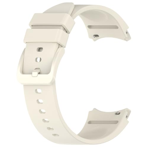 Kexpery Silikon-Designer-Armband, Schnellverschluss-Silikonband, weiches Ersatz-Sportarmband for Watch 6, 5, 4, Band for Watch 6/5/4/Classic/5 Pro (L) von Kexpery
