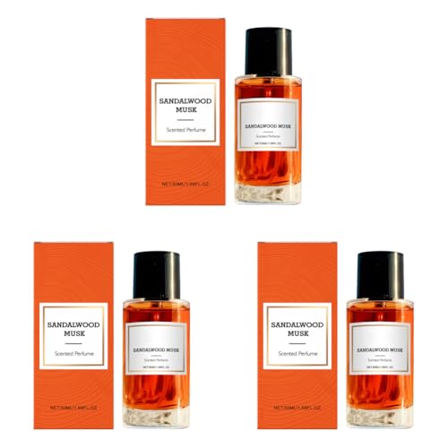 Parfum Sandelholz Musk Langanhaltender Duft für Frauen und Männer Parfümöl Unisex Körperspray Sandelholz Duft von Kexpery