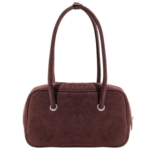 Umhängetasche for Frauen modische Unterarmtasche for Arbeit und Reisen (Kaffee) von Kexpery