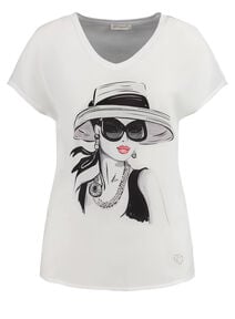 Damen T-Shirt EDDA V-NECK von Key Largo