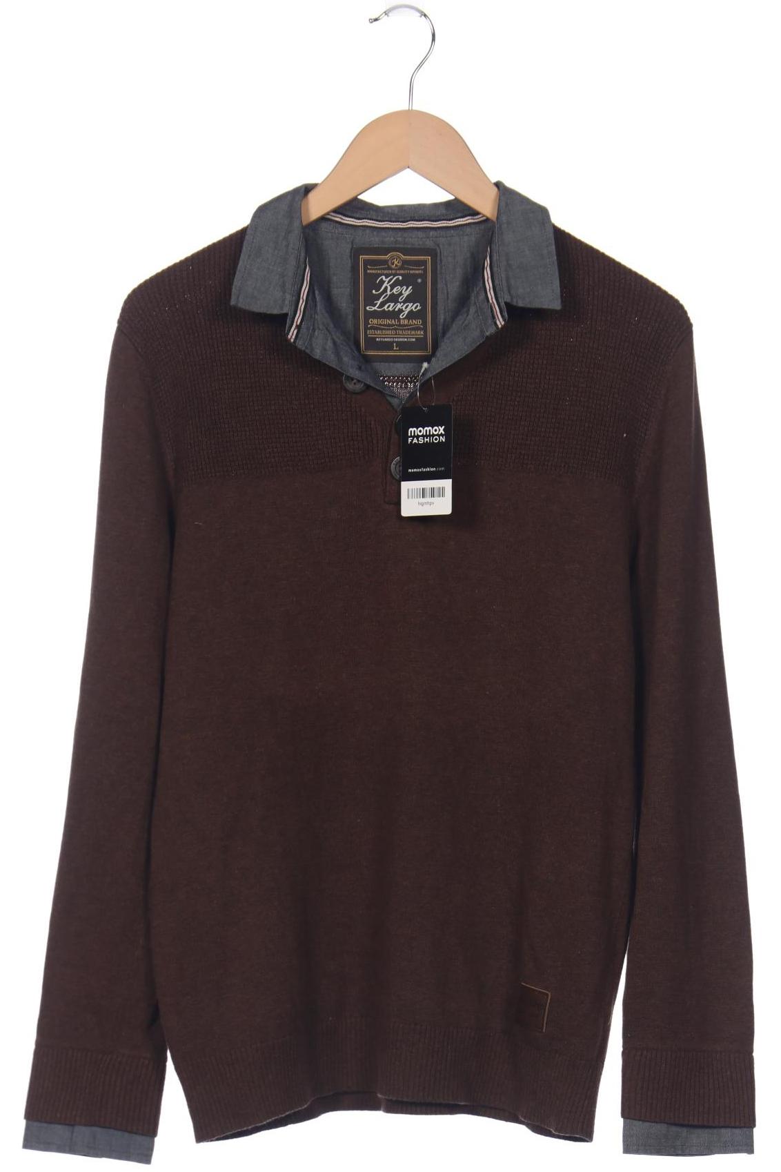 Key Largo Herren Pullover, braun von Key Largo