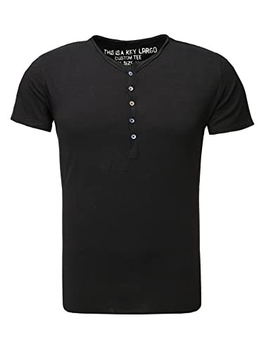 KEY LARGO Herren MT Lemonade T-Shirt, Black (1100), XL von KEY LARGO