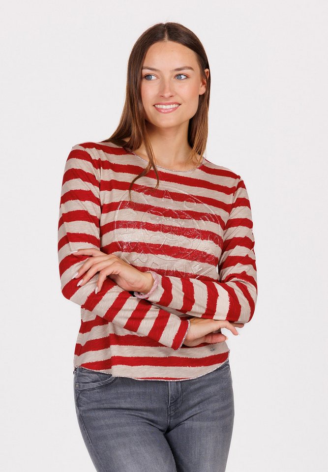 Key Largo Longsleeve WLS HAPPINESS round (1er) von Key Largo