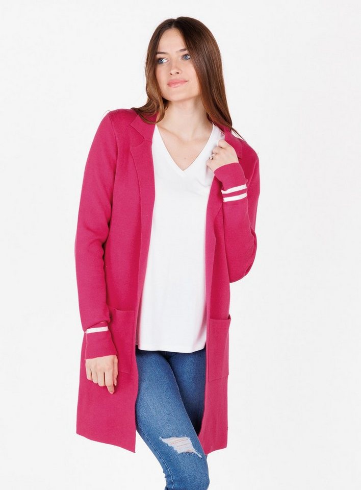 Key Largo Longstrickjacke WKN COLLEGE jacket von Key Largo