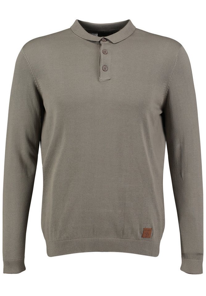 Key Largo Stehkragenpullover MST KLPISA polo button von Key Largo
