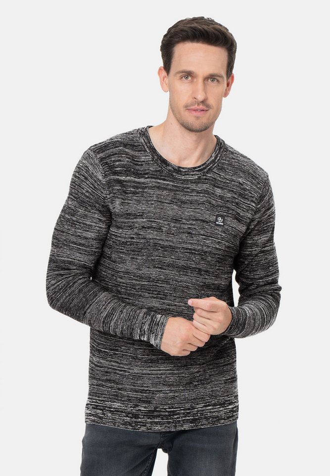 Key Largo Rundhalspullover MST KLCALGARY round (1-tlg) von Key Largo