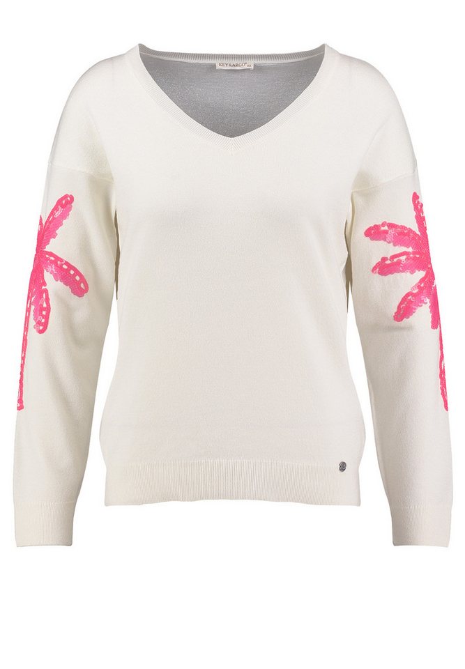 Key Largo Rundhalspullover WKN PACIFIC v-neck (1-tlg) von Key Largo