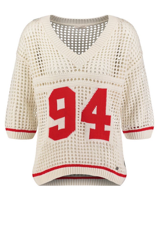 Key Largo Rundhalspullover WKN PIER v-neck (1-tlg) von Key Largo