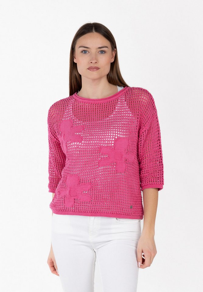 Key Largo Rundhalspullover WKN SHORE round (1-tlg) von Key Largo