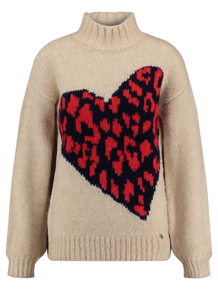 Key Largo Strickpullover Damen Strickpullover WKN HEART Relaxed Fit (1-tlg) von Key Largo