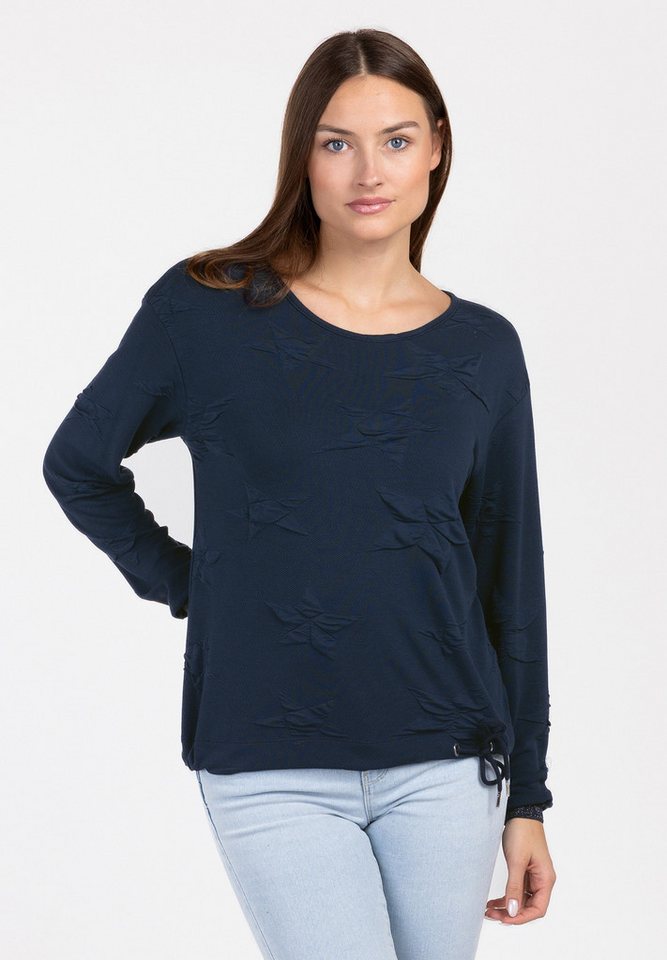 Key Largo Sweater WSW SKY round (1er) von Key Largo