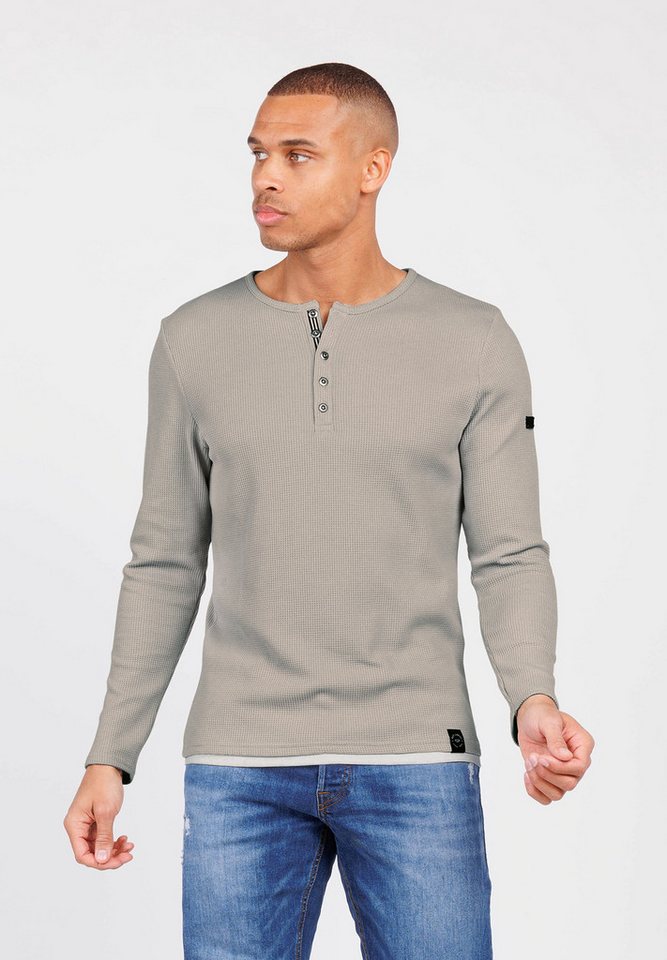 Key Largo Sweatjacke MSW SANDRO button von Key Largo
