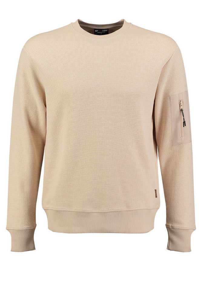 Key Largo Sweatshirt MSW KLATTACK round (1er) von Key Largo