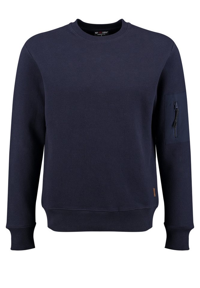 Key Largo Sweatshirt MSW KLATTACK round (1er) von Key Largo