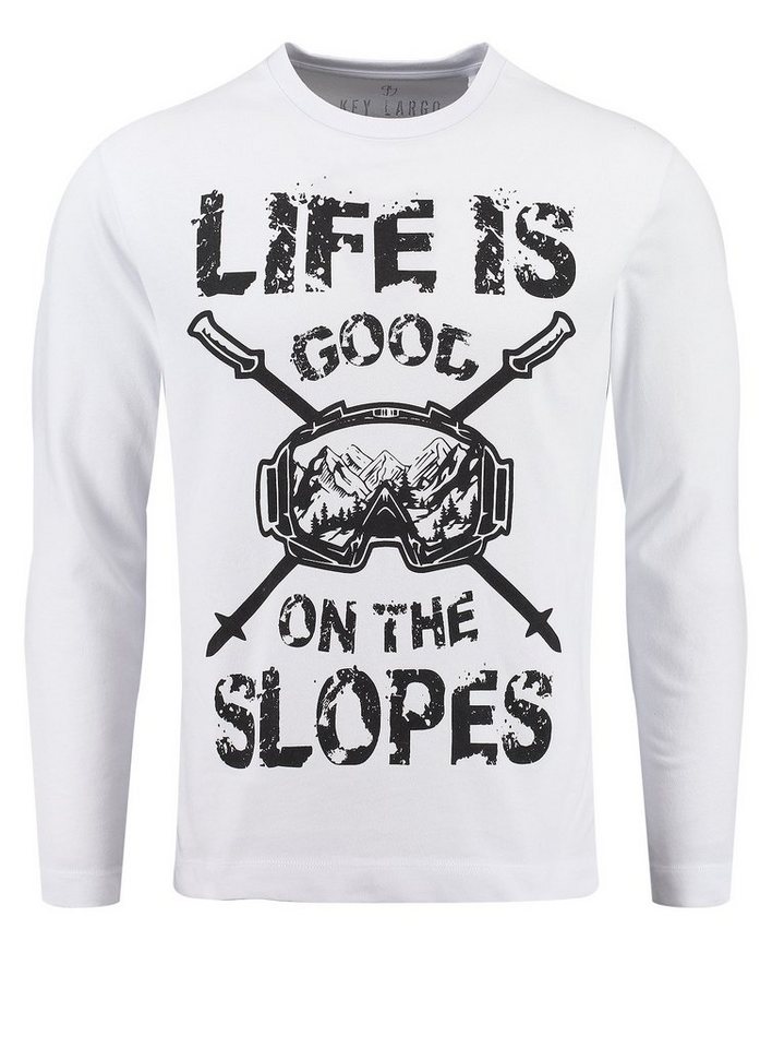 Key Largo Sweatshirt MSW SLOPES round (1er) von Key Largo