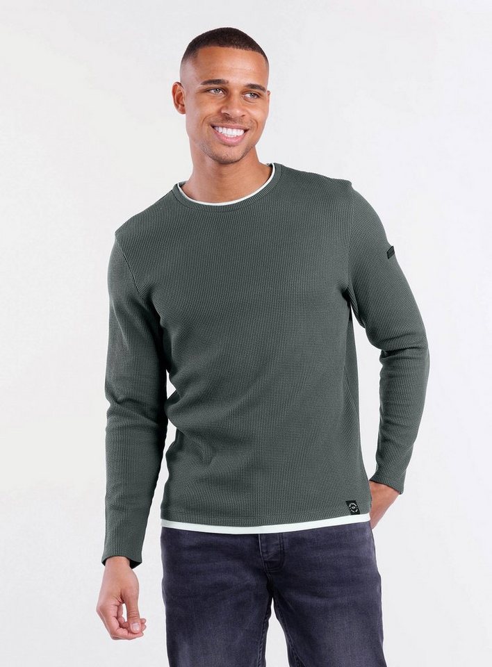 Key Largo Sweatshirt MSW STEFANO round von Key Largo