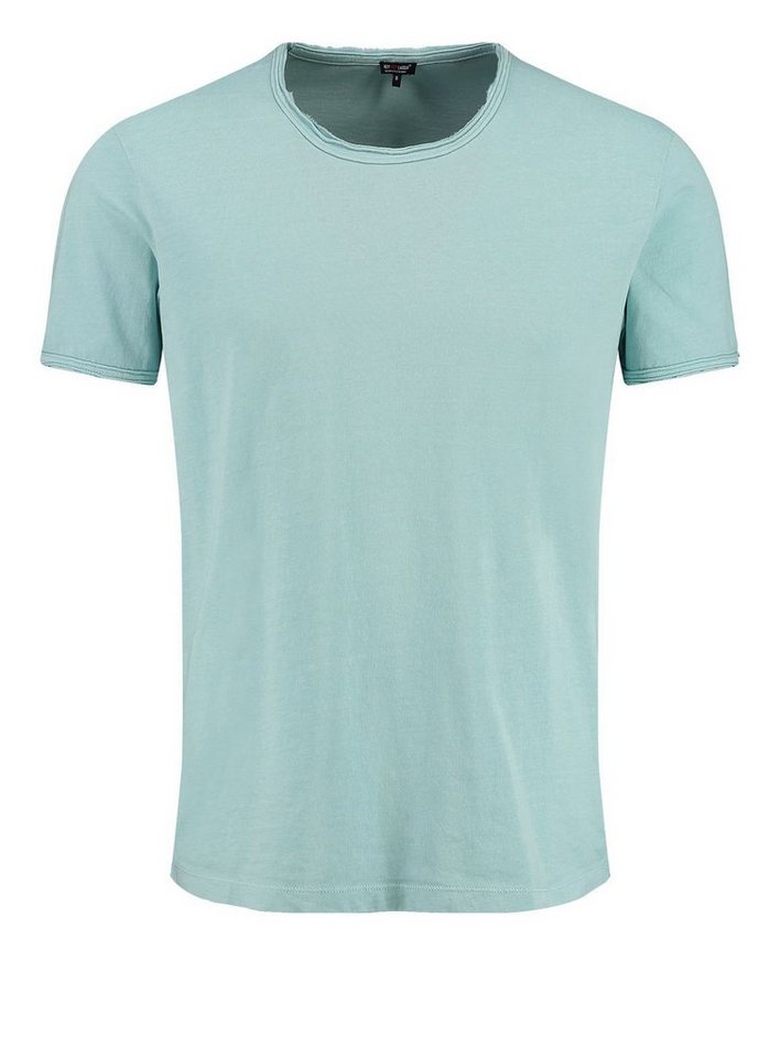 Key Largo T-Shirt Freeze vintage Look uni Basic MT00500 Rundhalsauschnitt unifarben kurzarm slim fit von Key Largo