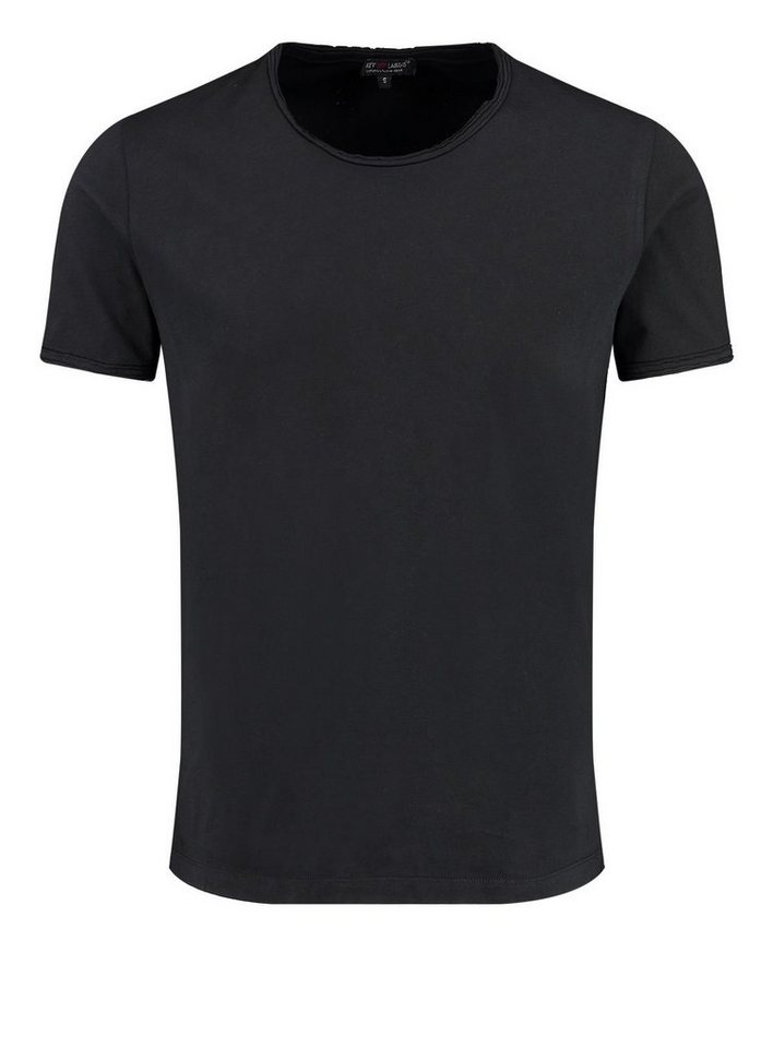 Key Largo T-Shirt Freeze vintage Look uni Basic MT00500 Rundhalsauschnitt unifarben kurzarm slim fit von Key Largo