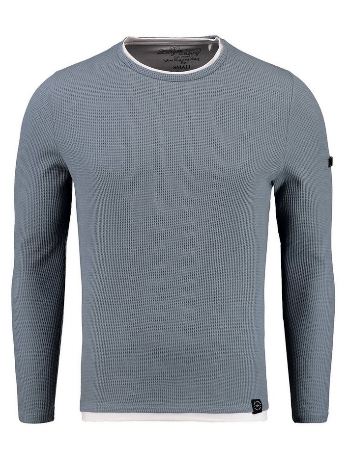Key Largo T-Shirt Herren Longsleeve MSW STEFANO ROUND (1-tlg) von Key Largo