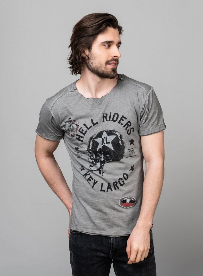 Key Largo T-Shirt MT HELL RIDERS round von Key Largo