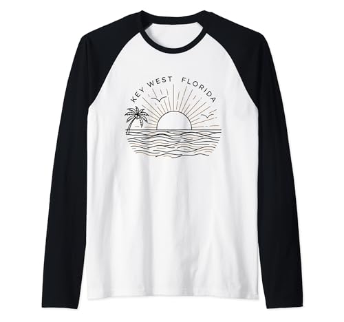 Key West Florida Sommer Urlaub Strand Geschenk Männer Frauen Kinder Raglan Key West Florida Sommer Urlaub Strand Geschenk Männer Frauen Kinder Raglan von Key West Florida Travel Birthday Holiday Present
