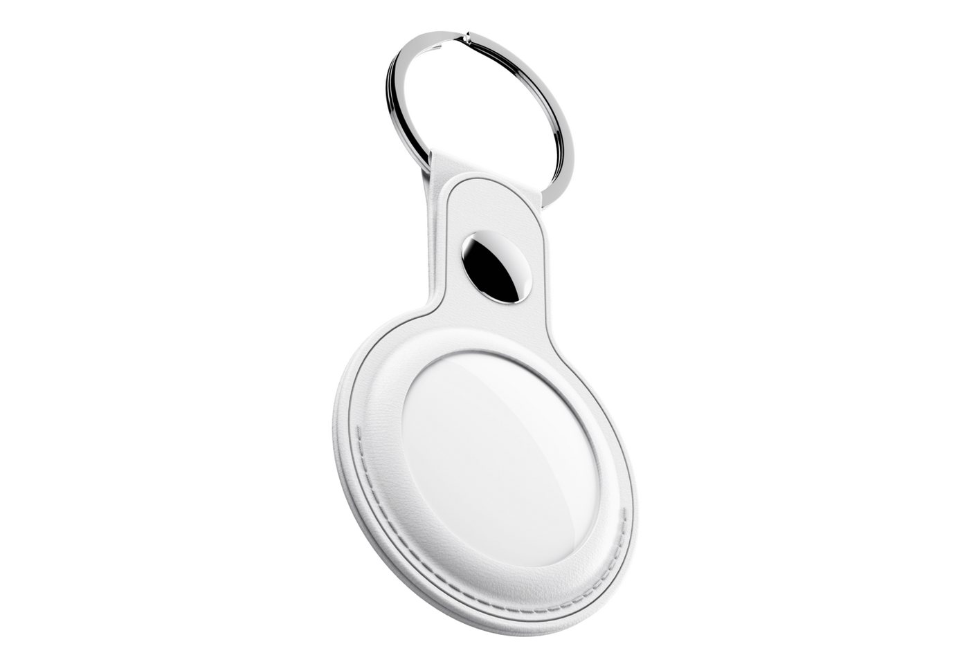KeyBudz Schlüsselanhänger AirTag Schlüsselanhänger aus Leder von KeyBudz