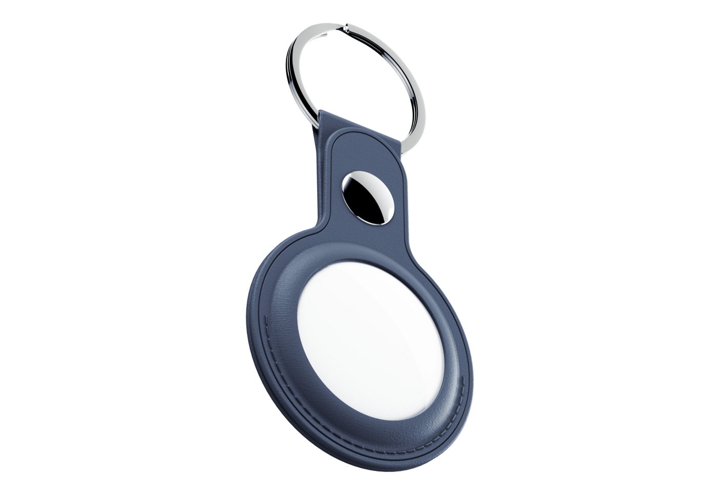 KeyBudz Schlüsselanhänger AirTag Schlüsselanhänger aus Leder von KeyBudz