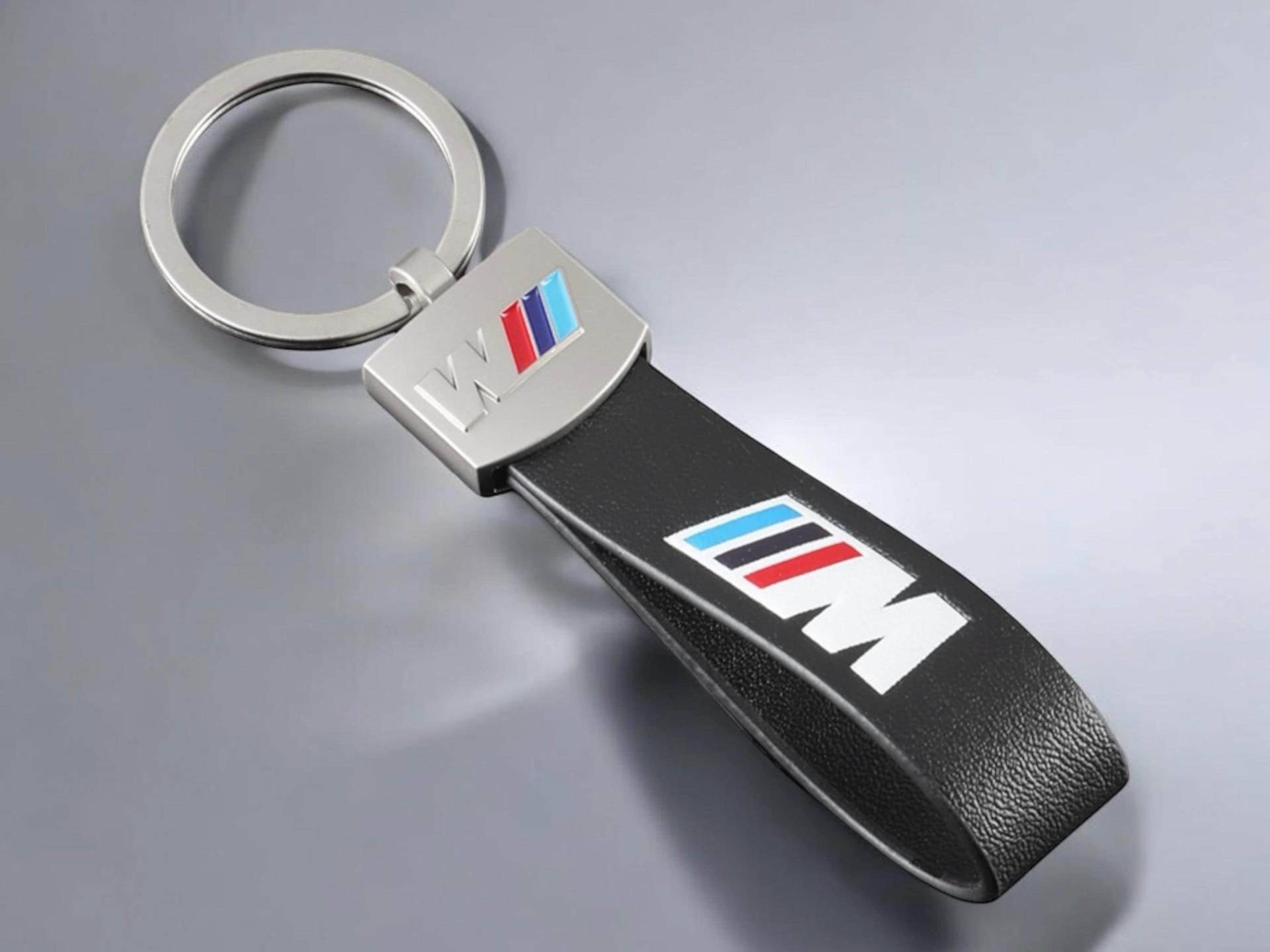 Bmw M Leder Schlüsselanhänger Mit Bmw Logo in Schwarz Bmw M Leder Schlüsselanhänger Mit Bmw Logo in Schwarz von KeyCraftDE