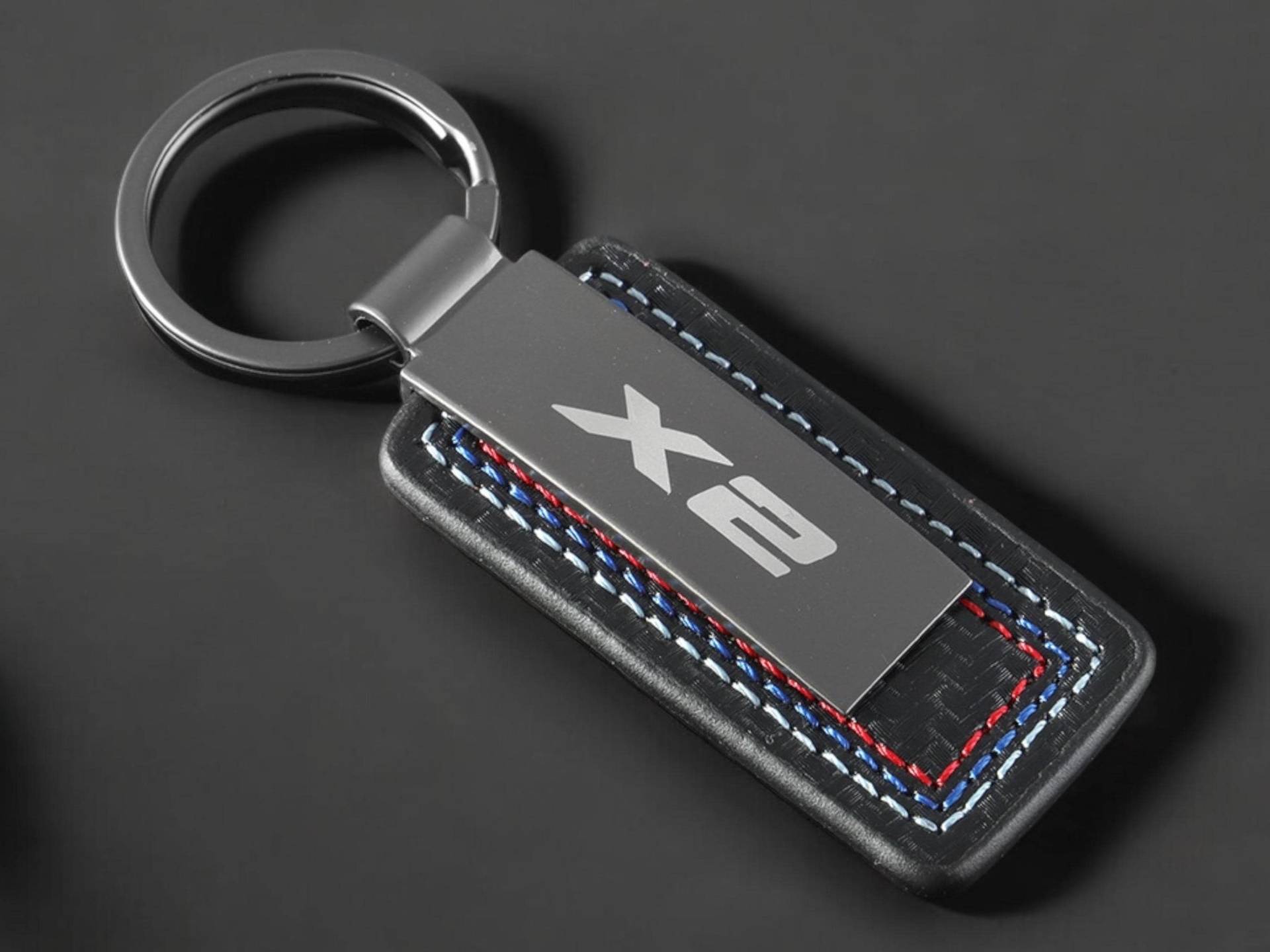 Bmw X2 Schlüsselanhänger in Schwarz Mit Bmw Schriftzug Bmw X2 Schlüsselanhänger in Schwarz Mit Bmw Schriftzug von KeyCraftDE