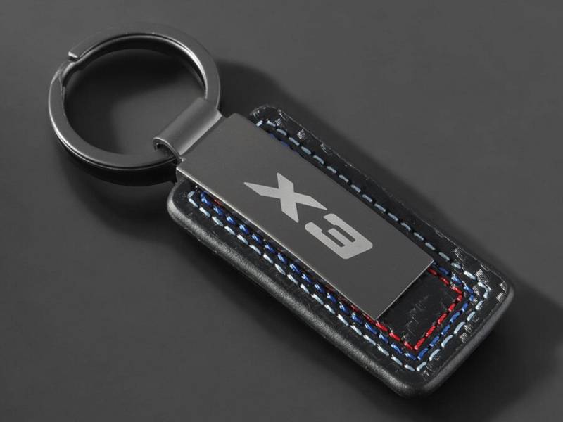 Bmw X3 Schlüsselanhänger in Schwarz Mit Bmw Schriftzug Bmw X3 Schlüsselanhänger in Schwarz Mit Bmw Schriftzug von KeyCraftDE