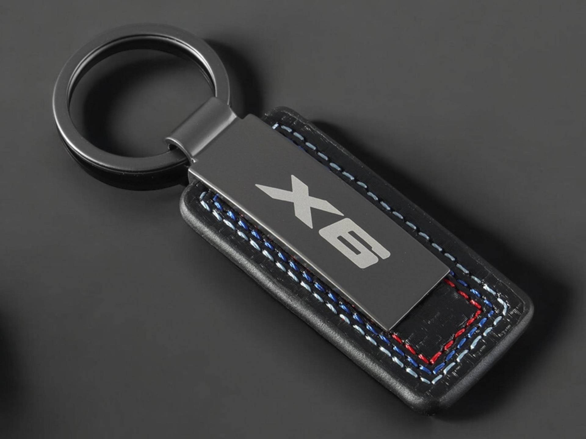 Bmw X6 Schlüsselanhänger in Schwarz Mit Bmw Schriftzug Bmw X6 Schlüsselanhänger in Schwarz Mit Bmw Schriftzug von KeyCraftDE