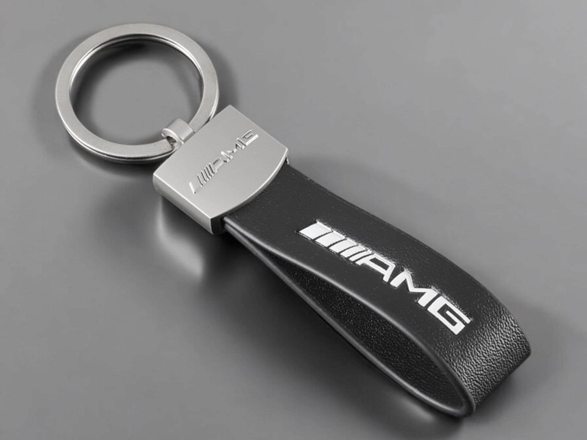 Mercedes Amg Schlüsselanhänger Mit Amg-Logo in Schwarz Mercedes Amg Schlüsselanhänger Mit Amg-Logo in Schwarz von KeyCraftDE