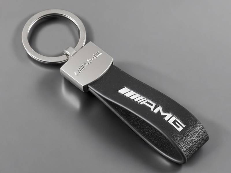Mercedes Amg Schlüsselanhänger Mit Amg-Logo in Schwarz Mercedes Amg Schlüsselanhänger Mit Amg-Logo in Schwarz von KeyCraftDE