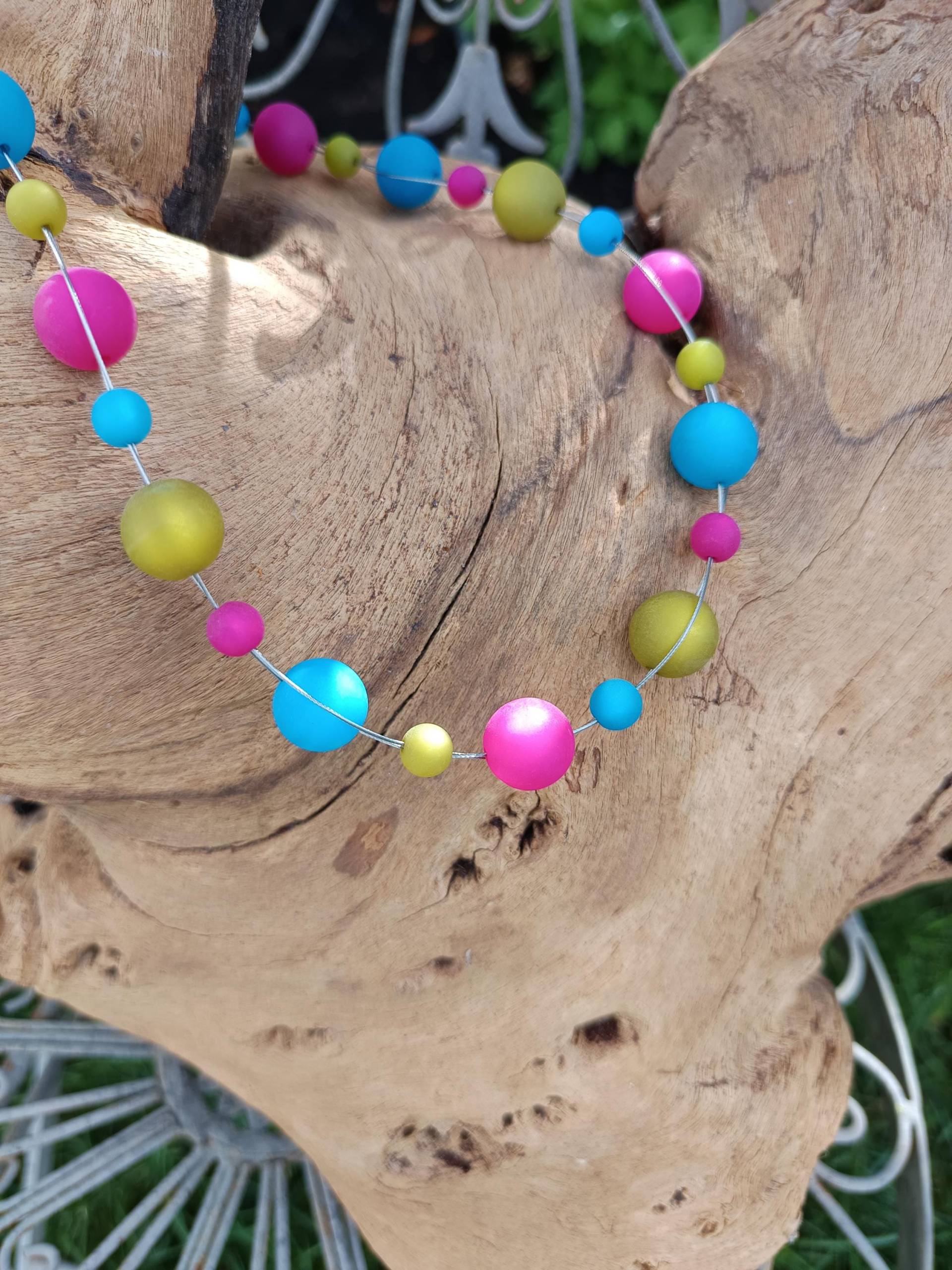 Kette Aus Polarisperlen, Collier von KeyLargoRW