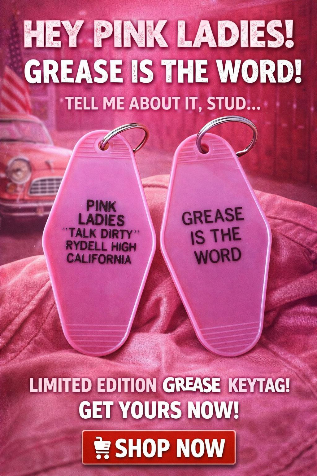 70Er Jahre Film Musical Schlüsselanhänger von KeyTagsRUSdotcom