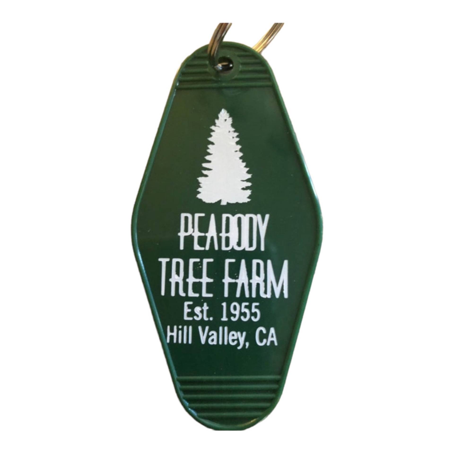 Peabody Tree Farm Zurück in Die Zukunft Inspiriert Schlüsselanhänger Peabody Tree Farm Zurück in Die Zukunft Inspiriert Schlüsselanhänger von KeyTagsRUSdotcom